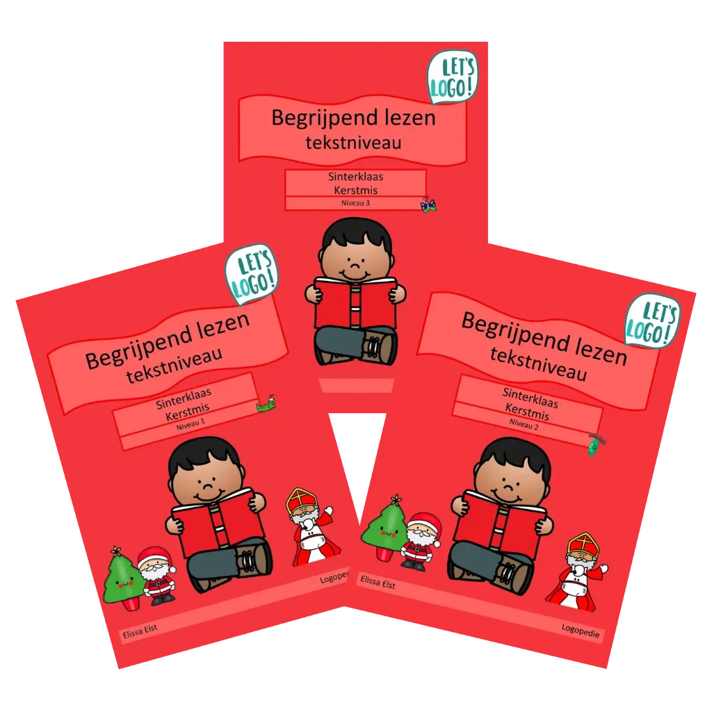 Begrijpend lezen: Sinterklaas & Kerstmis (niveau 1+2+3)